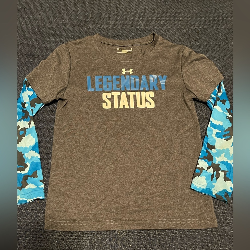 Boys Under Armour Dri-Fit Long Sleeve